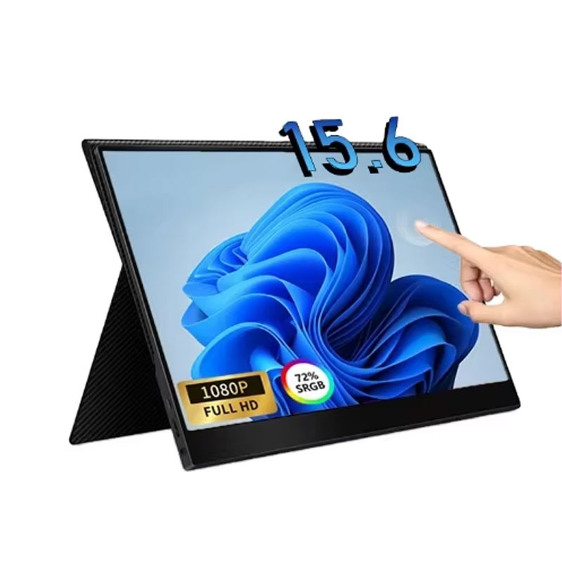 15,6 inch touchscreen 1920 * 1080p draagbaar monitorscherm